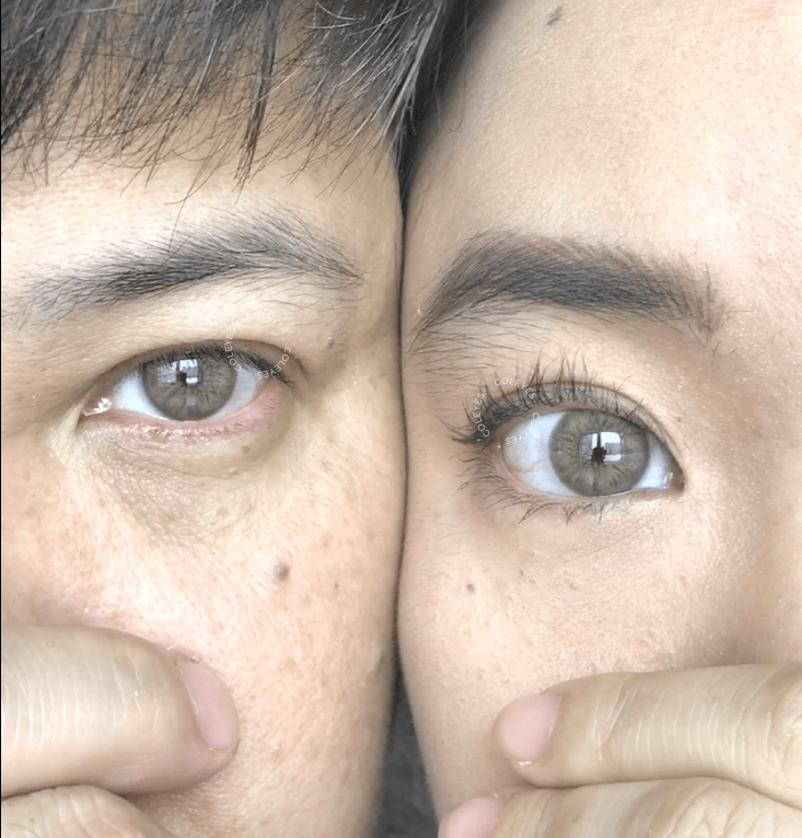 Coleyes Dawn Brown Yearly Prescription Colored Contacts - image 6
