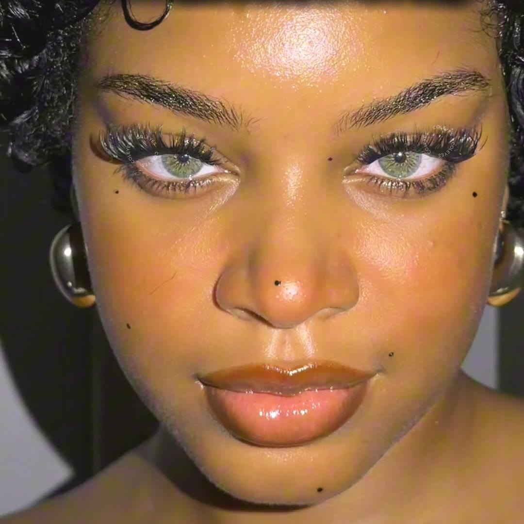 Coleyes Dawn Green Yearly Prescription Colored Contacts - image 5