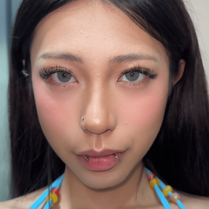 Coleyes Dawn Blue Yearly Prescription Colored Contacts - image 6
