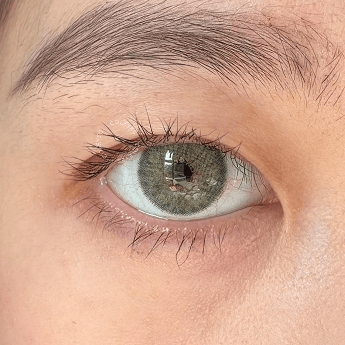 Coleyes Dawn Grey Green Prescription Colored Contacts - image 6