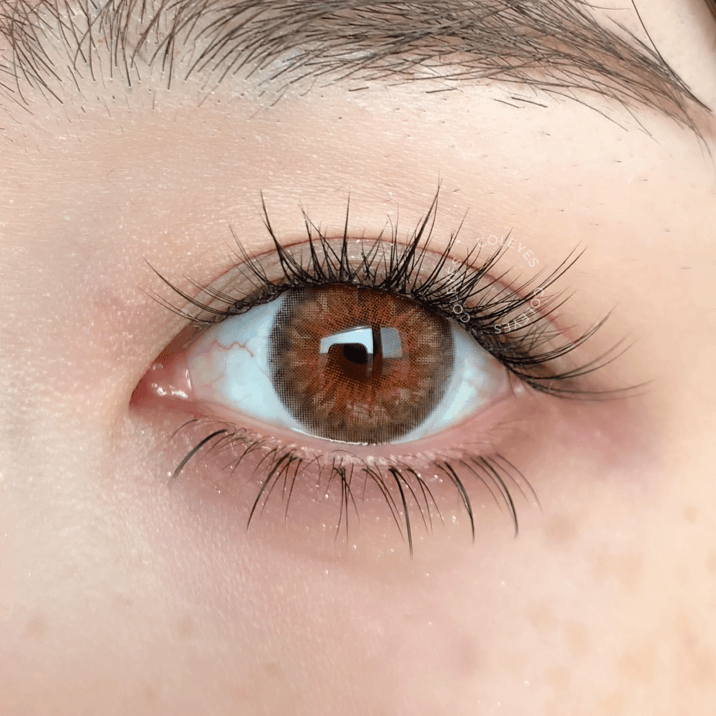 Coleyes Muse Brown Yearly Prescription Colored Contacts - image 5