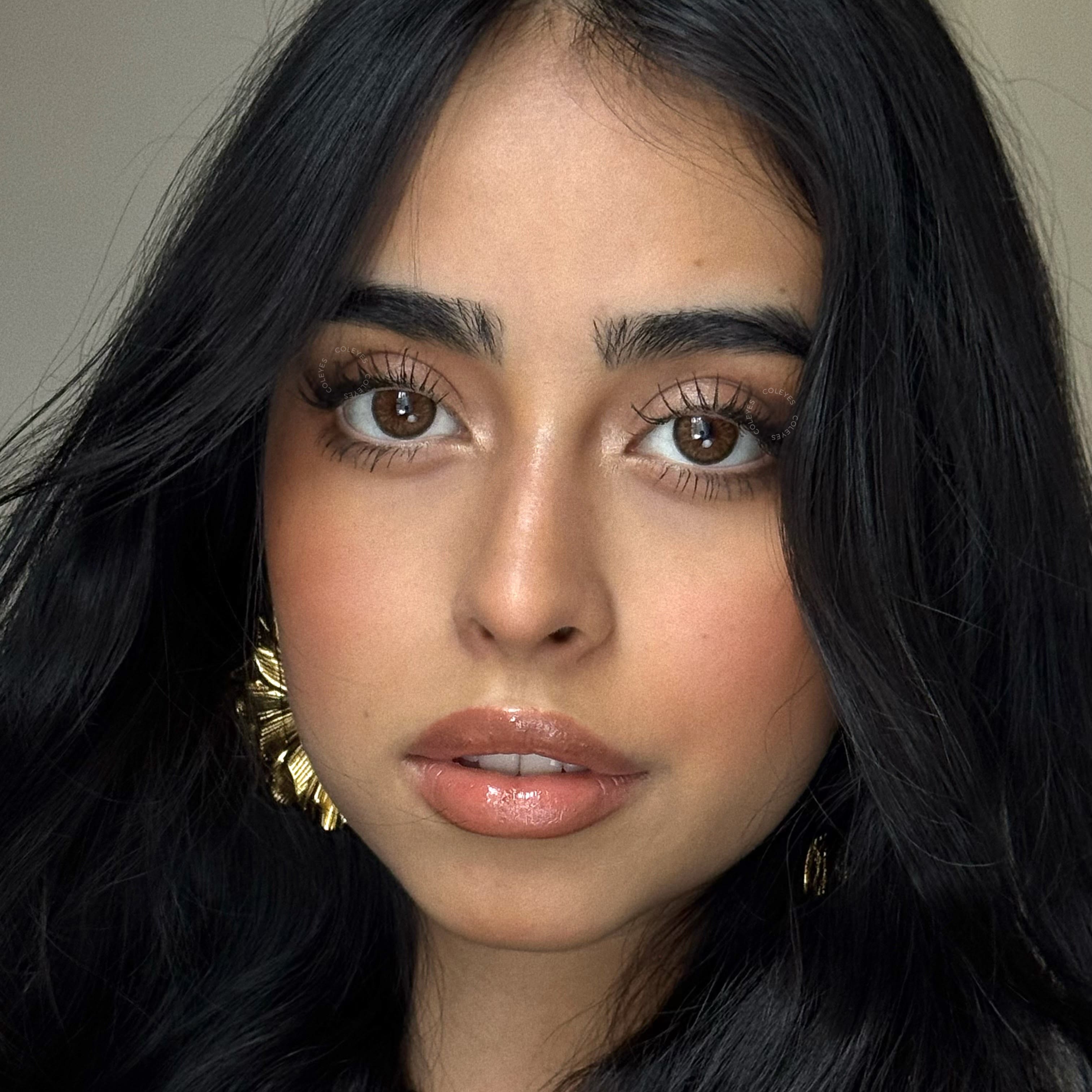 Coleyes Muse Brown Yearly Prescription Colored Contacts - image 10