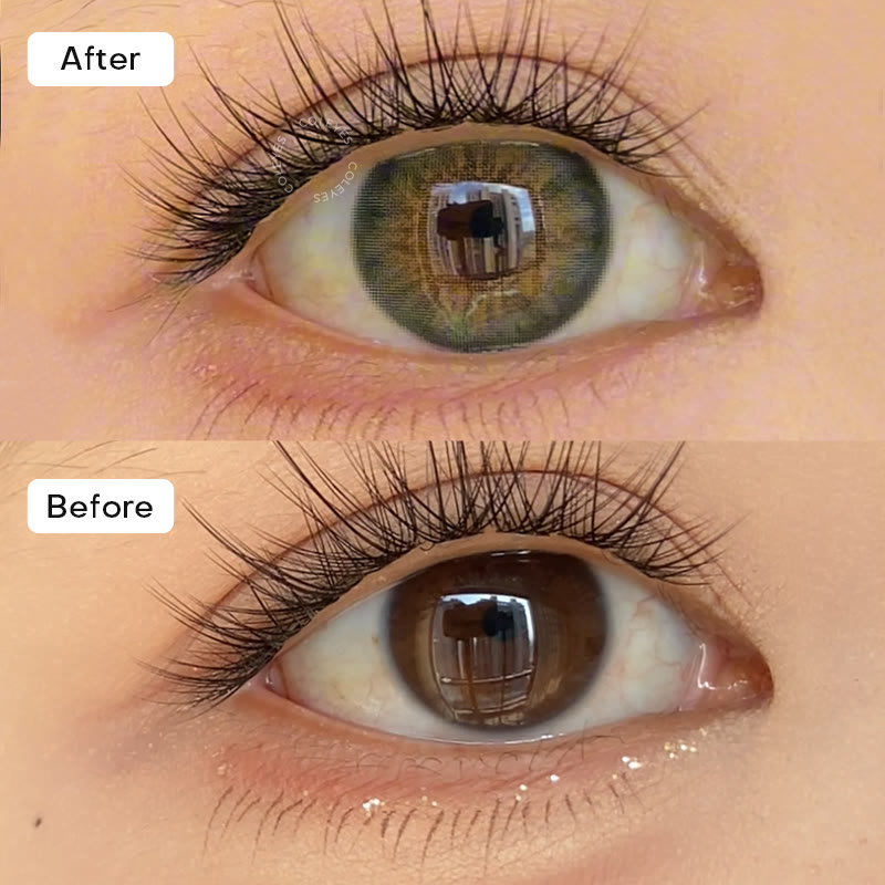 Coleyes Kaleido Green Yearly Prescription Colored Contacts - image 2