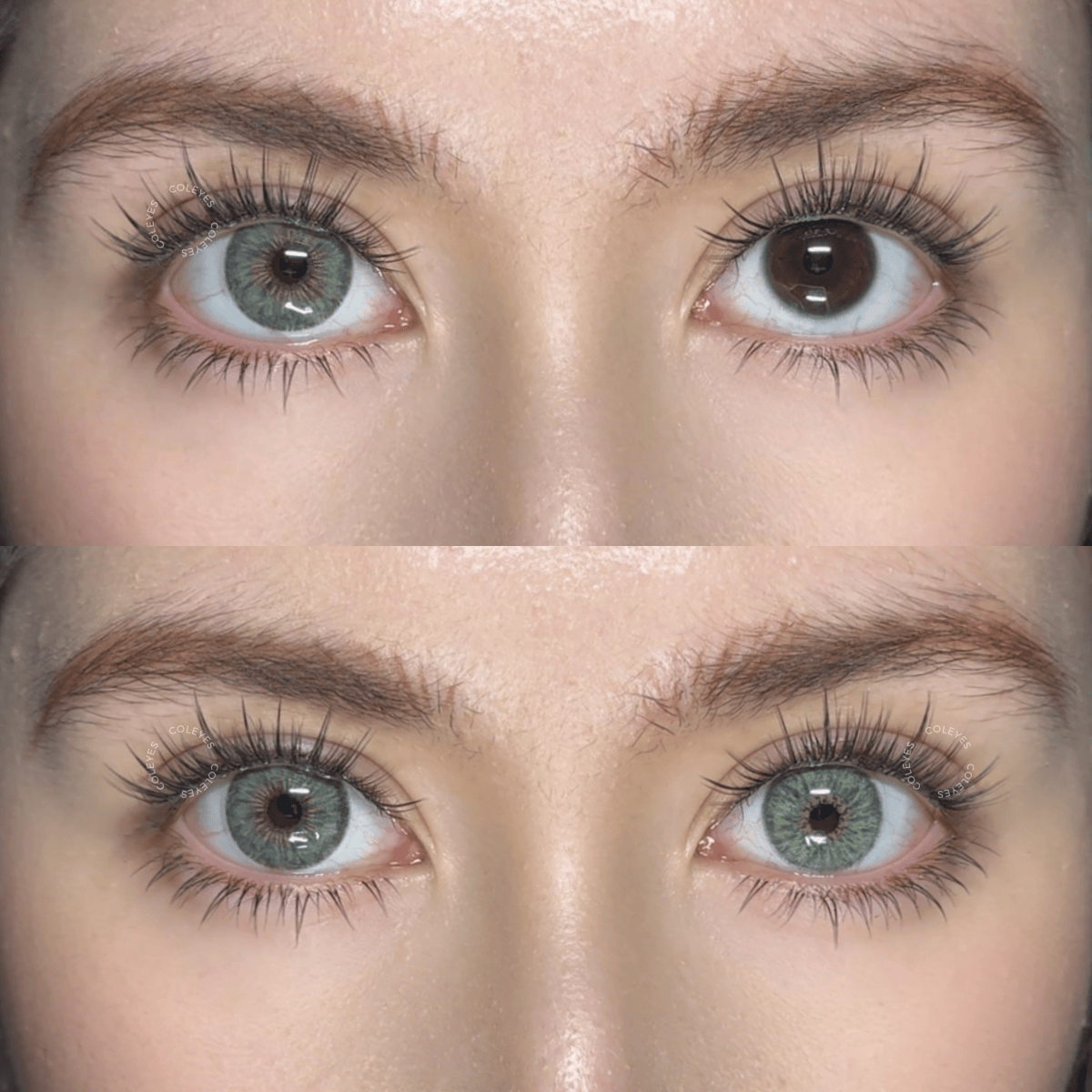 Coleyes Muse Grey Yearly Prescription Colored Contacts - image 6