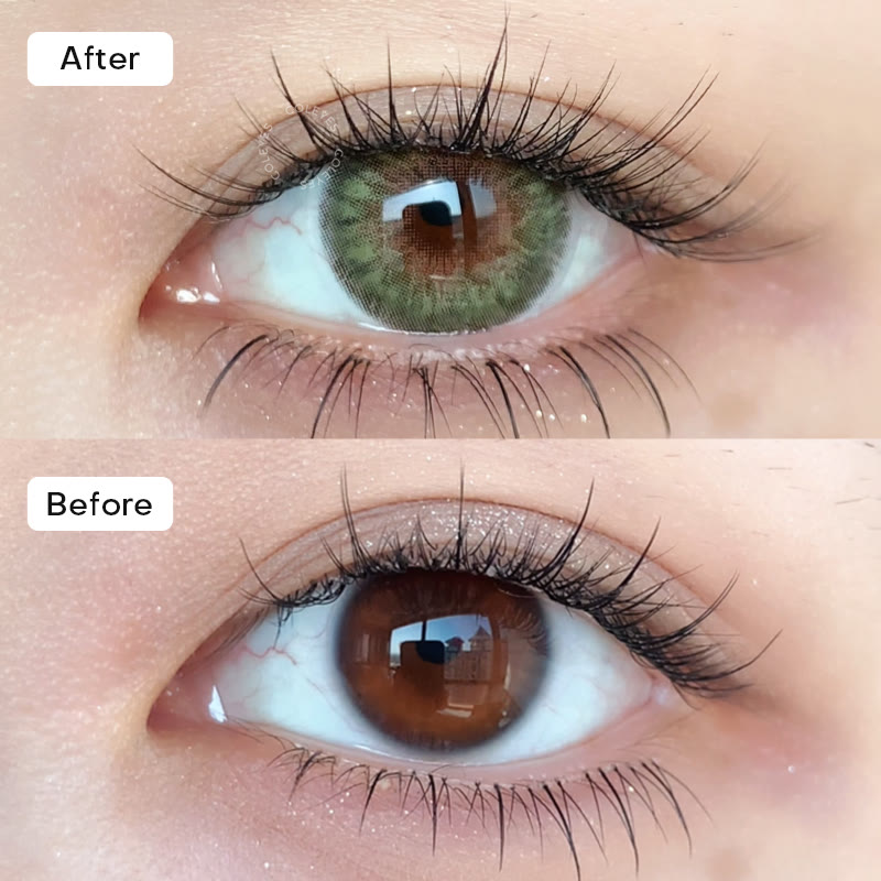 Coleyes Muse Green Yearly Prescription Colored Contacts - image 2