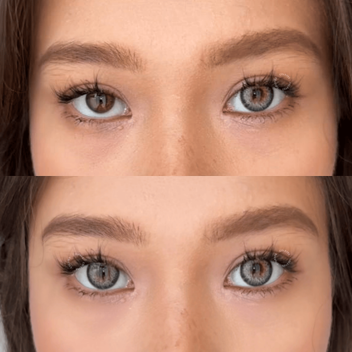 Coleyes Opal Grey Prescription Colored Contacts - image 3