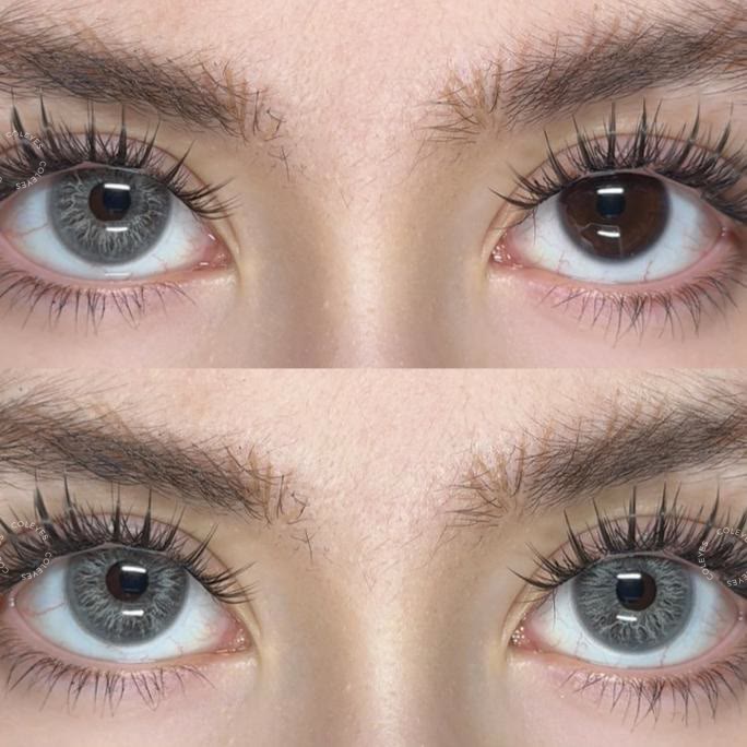 Coleyes K-Eyes Grey Yearly Colored Contacts - image 3