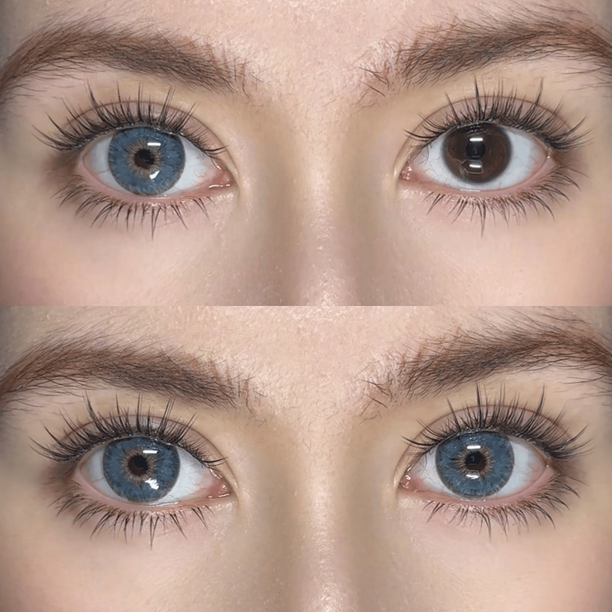 Coleyes Monica Blue Small Pupil Yearly Colored Contacts - image 3