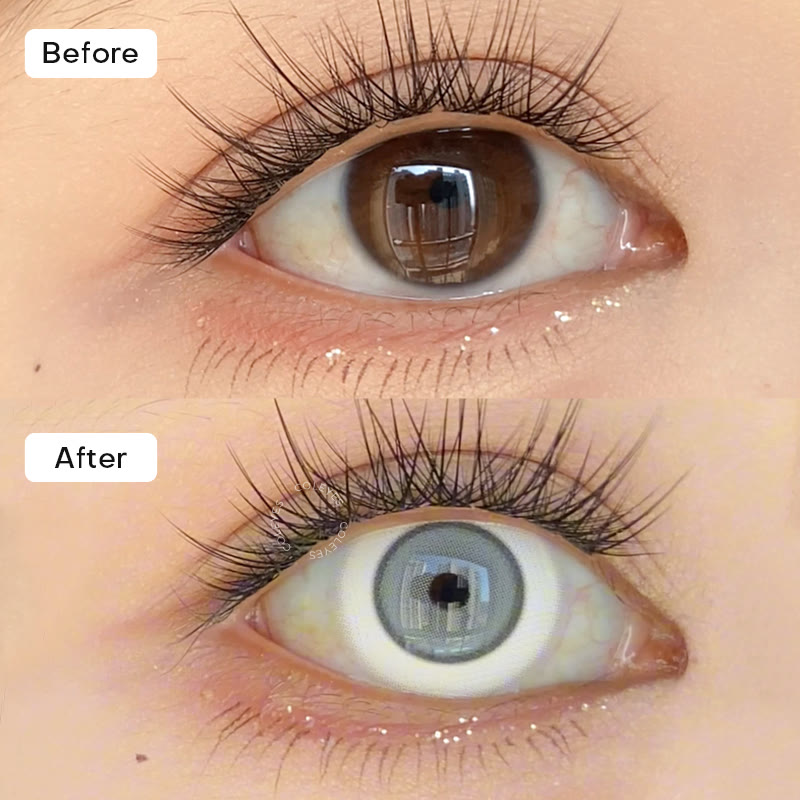 Coleyes Eclipse Grey Yearly Cosplay Colored Contacts - image 7