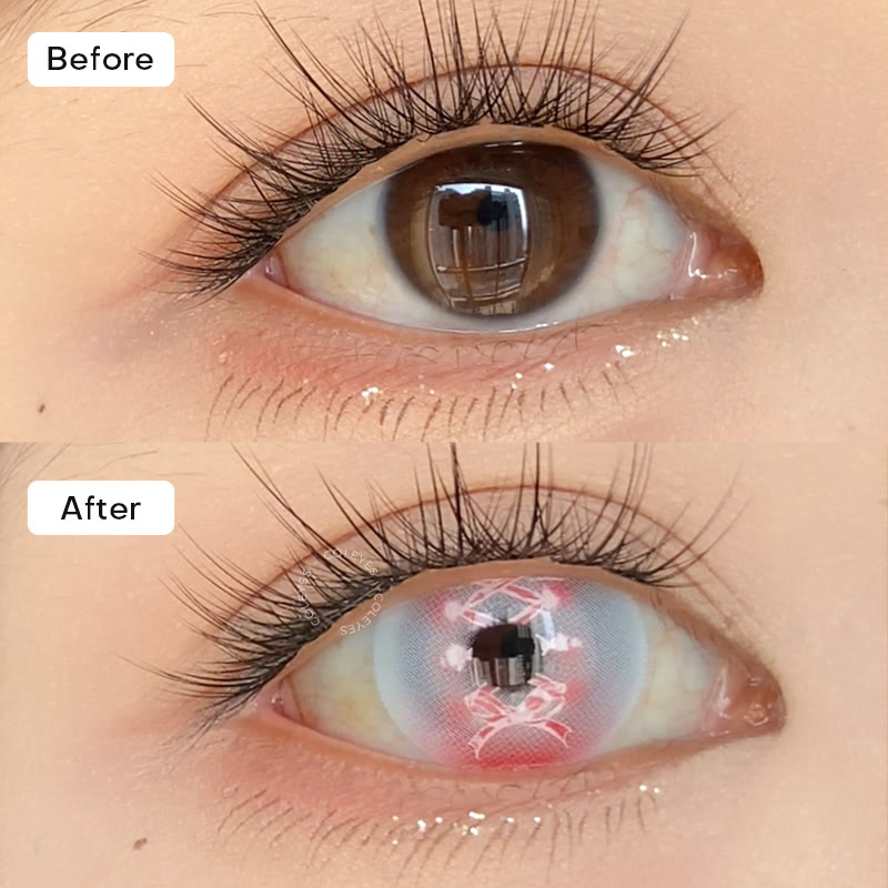 Coleyes Ballet Pink Yearly Cosplay Colored Contacts - image 2
