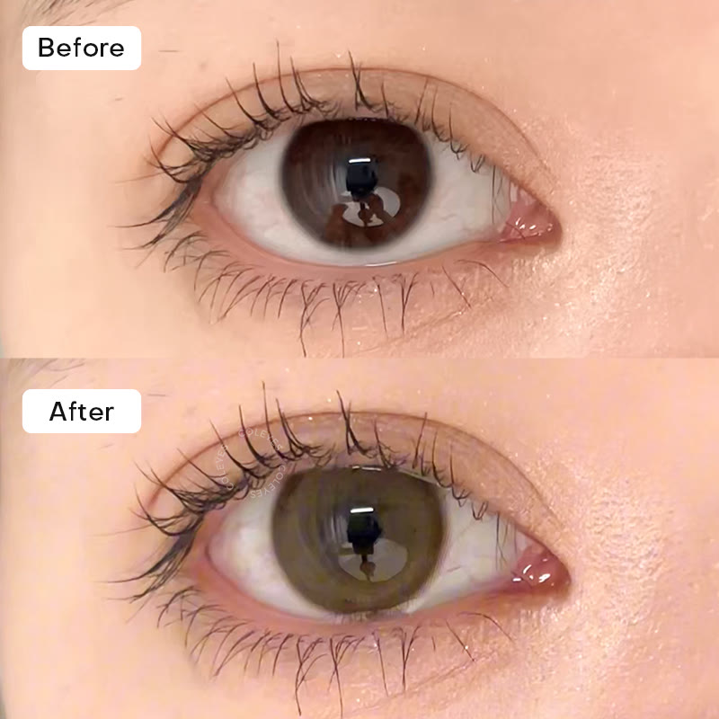 Coleyes Bare Olive Prescription Colored Contacts - image 2
