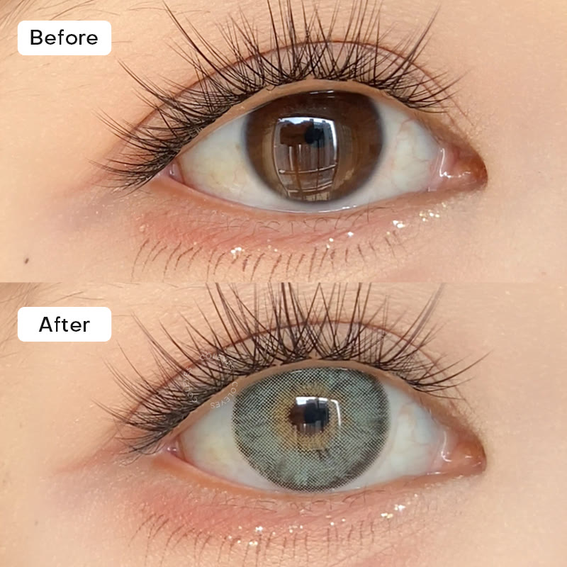Coleyes Monica Green Small Pupil Yearly Colored Contacts - image 2