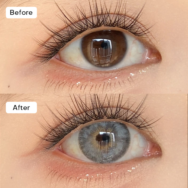 Coleyes Monica Grey Small Pupil Yearly Colored Contacts - image 2