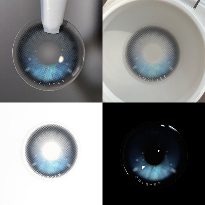 Coleyes Luna Blue Colored Contacts | 1 Day-10pcs - image 7