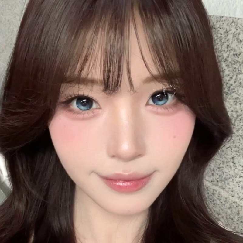 Coleyes Luna Blue Colored Contacts | 1 Day-10pcs - image 5