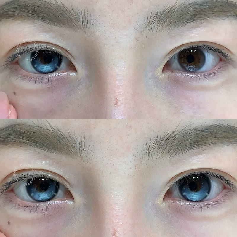 Coleyes Luna Blue Colored Contacts | 1 Day-10pcs - image 3