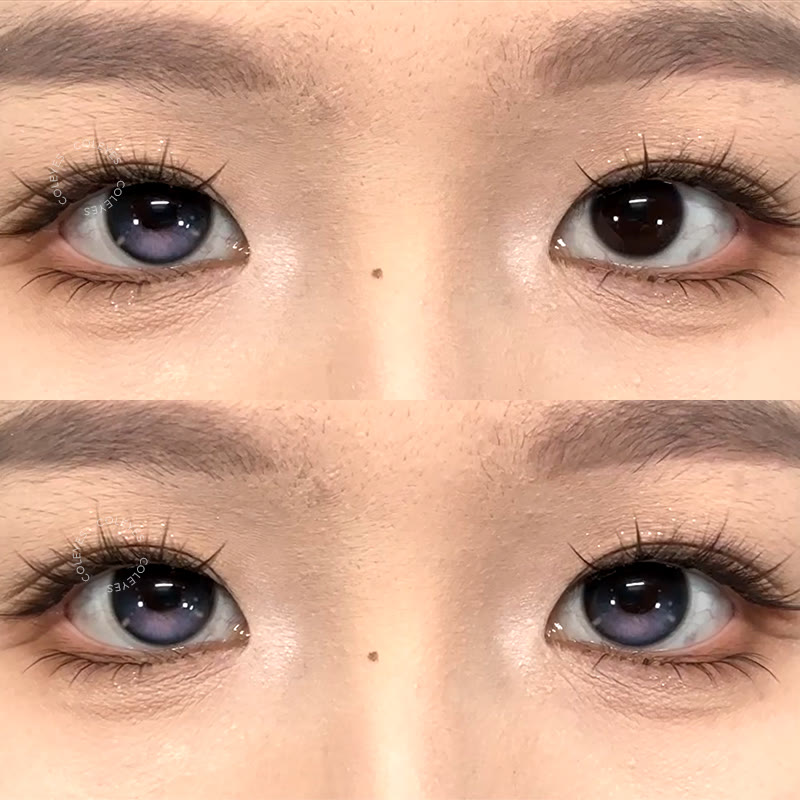 Coleyes Luna Violet Colored Contacts | 1 Day-10pcs - image 3