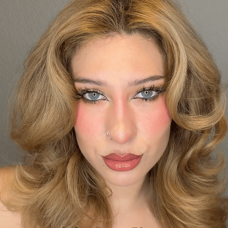 Coleyes Dawn Blue Small Pupil Prescription Colored Contacts - image 6