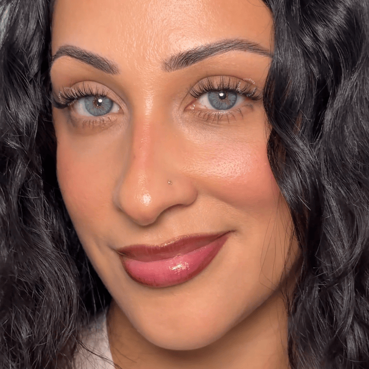 Coleyes Dawn Blue Small Pupil Prescription Colored Contacts - image 4
