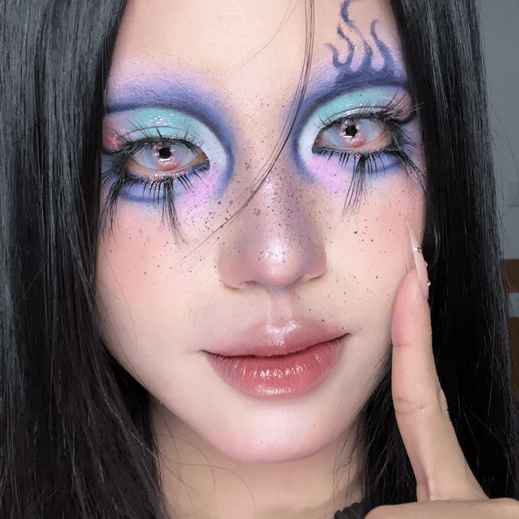 Coleyes Ballet Pink Yearly Cosplay Colored Contacts - image 3