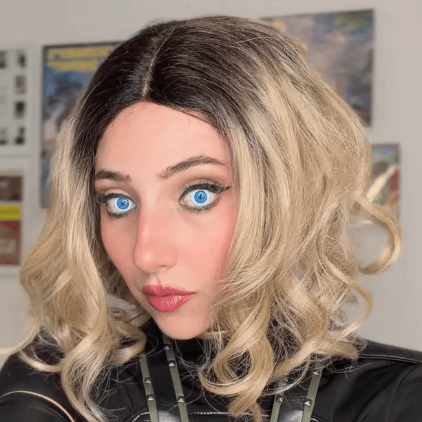 Coleyes Eclipse Blue Yearly Cosplay Colored Contacts - image 3