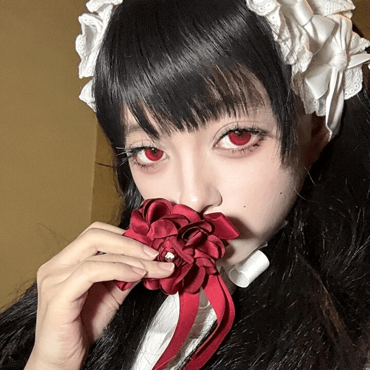 Coleyes Lethal Red Yearly Cosplay Colored Contacts - image 5