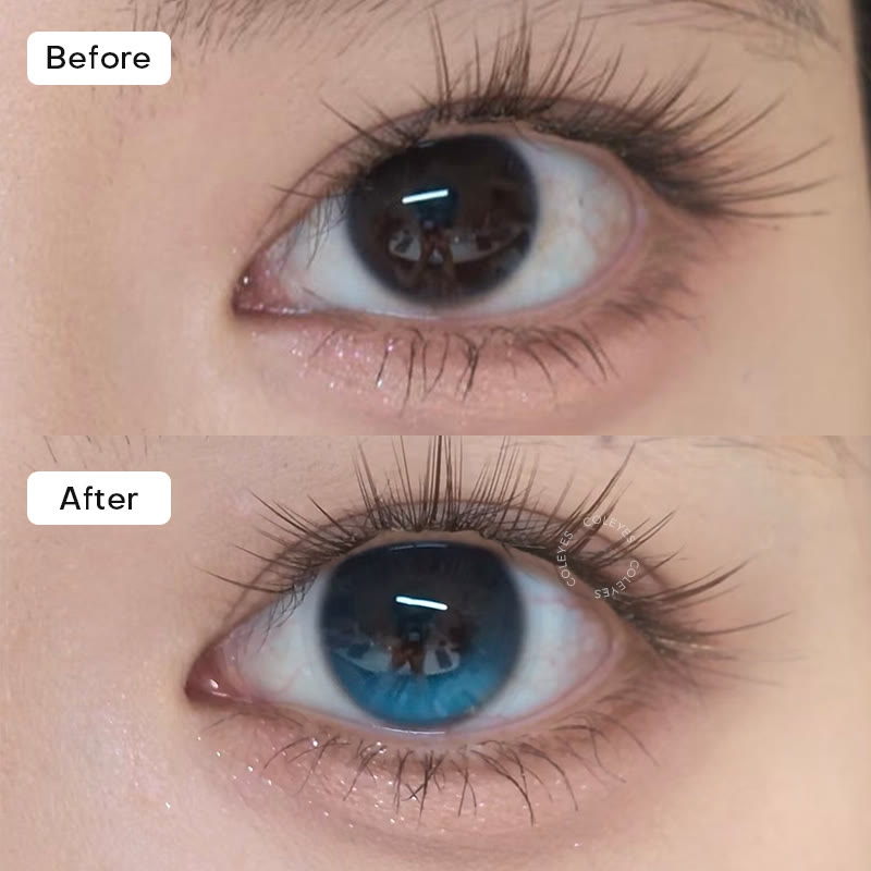 Coleyes Stellar Blue Axis Lock Colored Contacts | 1 Day-10pcs - image 3