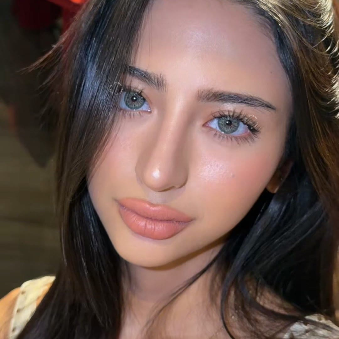 Coleyes Dawn Olive Small Pupil Monthly Prescription Colored Contacts - image 5