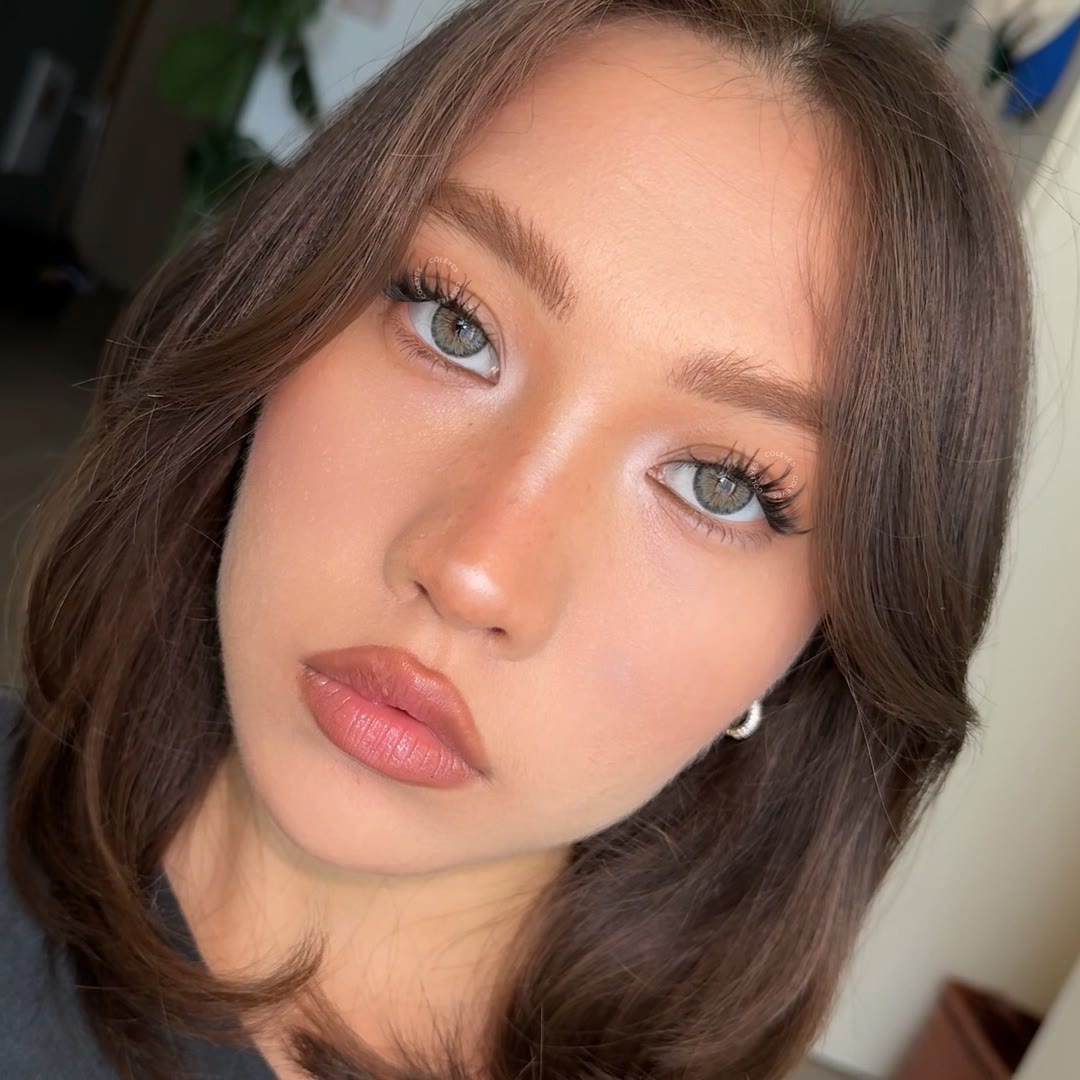 Coleyes Muse Grey Small Pupil Prescription Colored Contacts - image 4