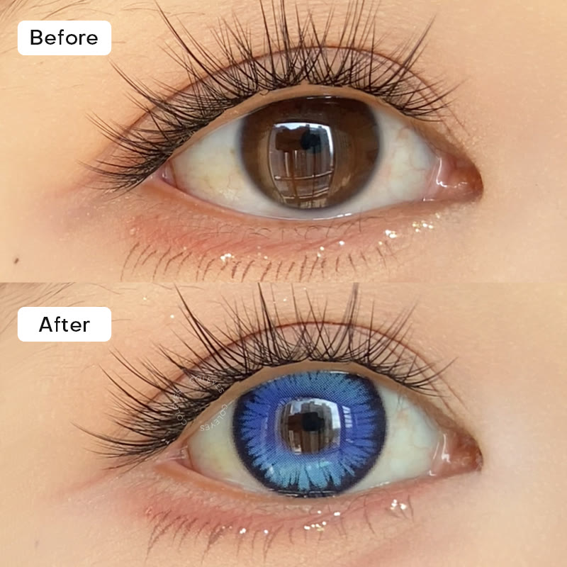 Coleyes Morpho Blue 6-Month Colored Contacts - image 2