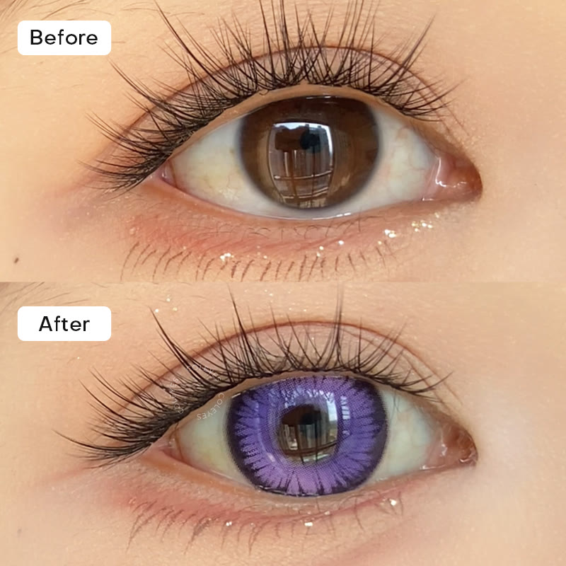 Coleyes Morpho Violet 6-Month Colored Contacts - image 2