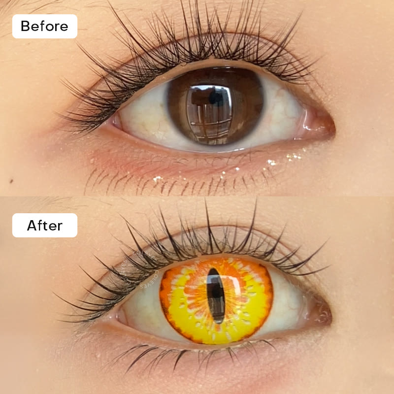 Coleyes Dragon Maid Yearly Prescription Cosplay Colored Contacts - image 2