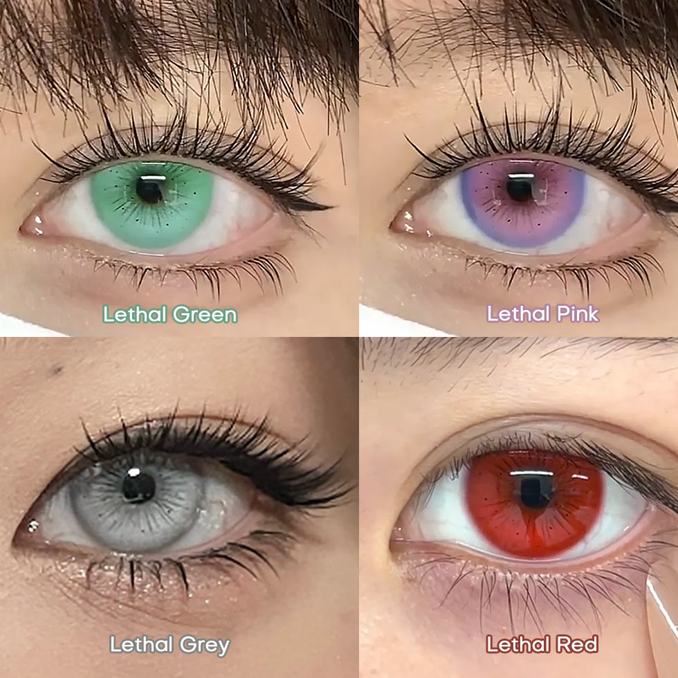 Coleyes Lethal Green Yearly Cosplay Colored Contacts - image 9