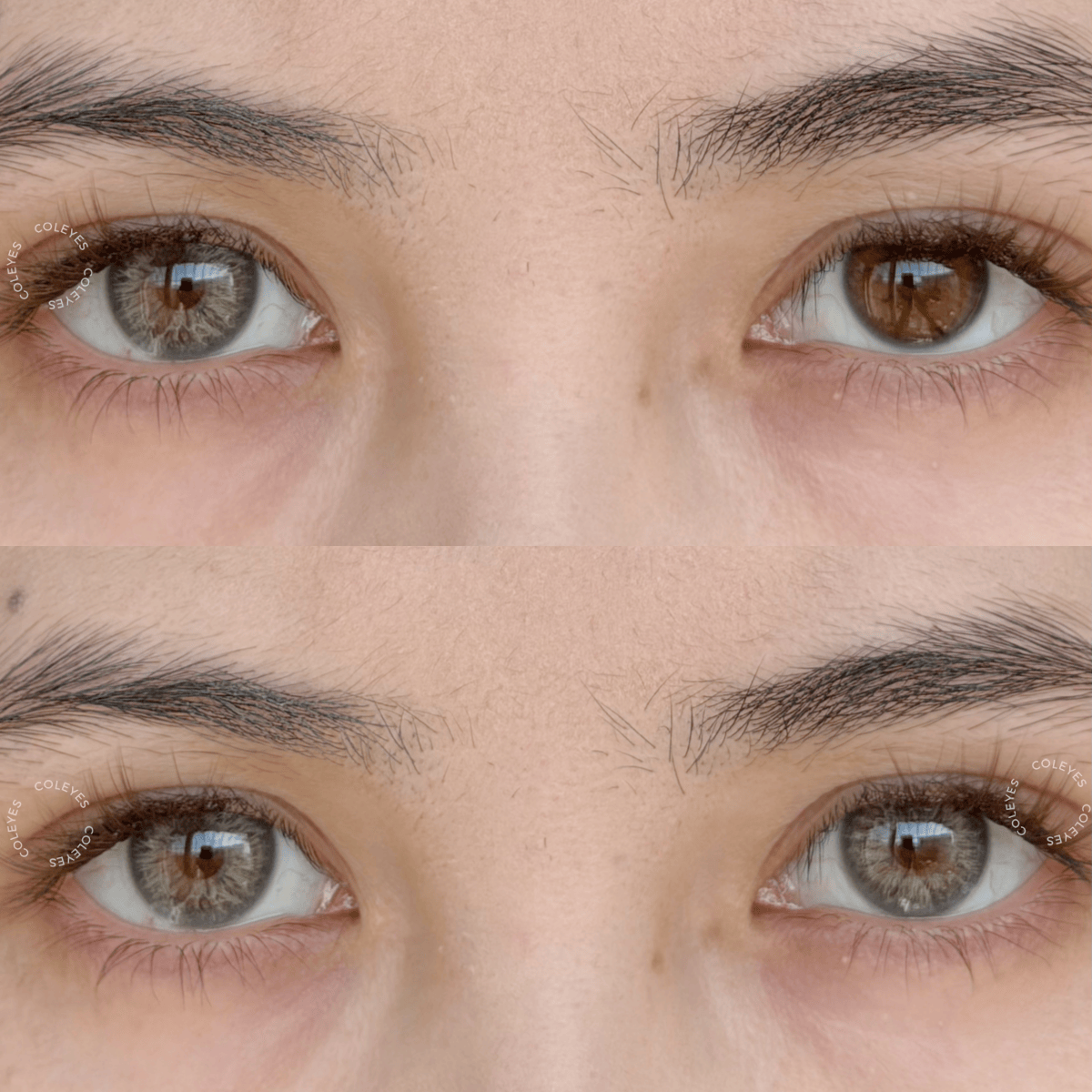 Coleyes K-Eyes Grey Prescription Colored Contacts - image 3