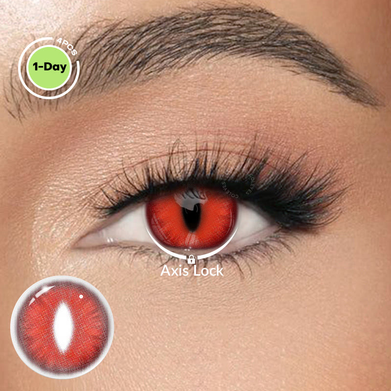 Coleyes Dragon Soul Red 1-Day Axis Lock Cosplay Colored Contacts | 2-Pair Pack (1-Day) - Dragon Soul Red (Axis Lock) · 2-Pair Pack (1-Day) - OD_DY01_RD_Pro - 0.00 - image 1