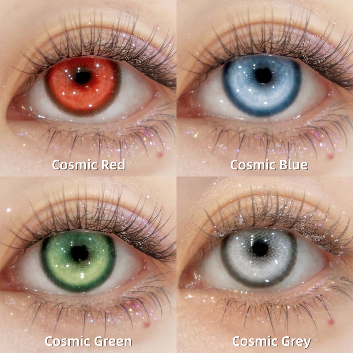 Coleyes Cosmic Best-Selling Yearly Cosplay Colored Contacts | 4-Color Set - image 2