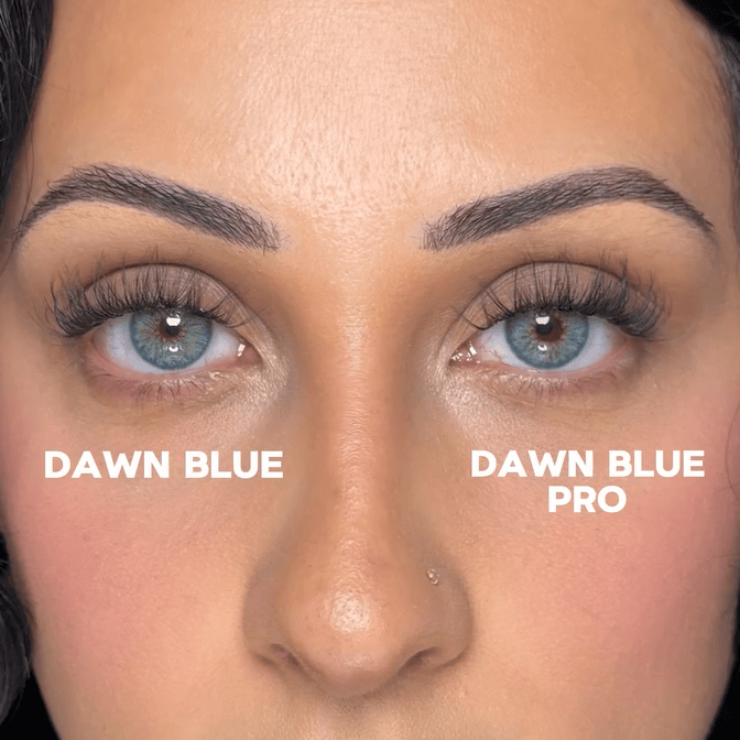 Coleyes Dawn Blue Pro Monthly Prescription Colored Contacts - image 4