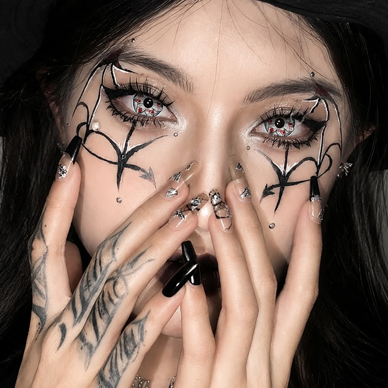 Coleyes Abyss Stare Black Yearly Cosplay Colored Contacts - image 5
