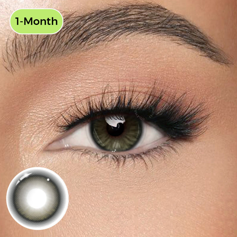 Coleyes Whisper Green Monthly Prescription Colored Contacts - Whisper Green (Monthly) - -8.00 - COMON_DL399_GN (HC1567-2) - image 1