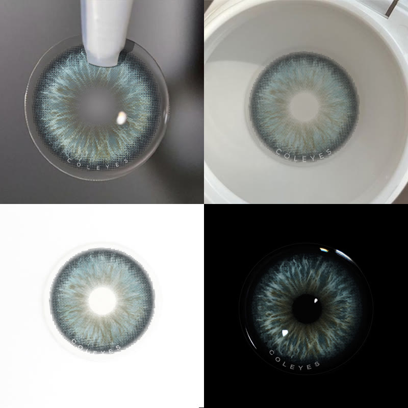 Coleyes Jumeirah Blue Grey Yearly Colored Contacts - image 3