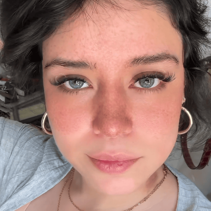 Coleyes Monica Grey Small Pupil Monthly Prescription Colored Contacts - image 5