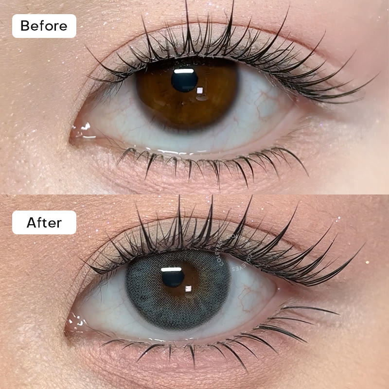 Coleyes Lustre Blue Yearly Colored Contacts - image 2