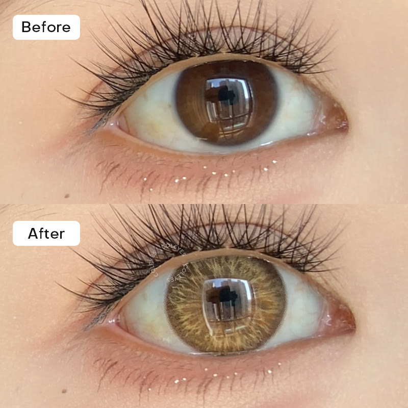 Coleyes Jumeirah Brown Yearly Colored Contacts - image 2