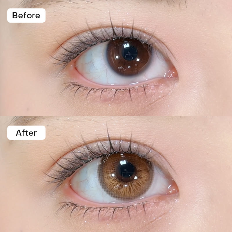 Coleyes Crush Brown 6-Month Axis Lock Colored Contacts - image 2