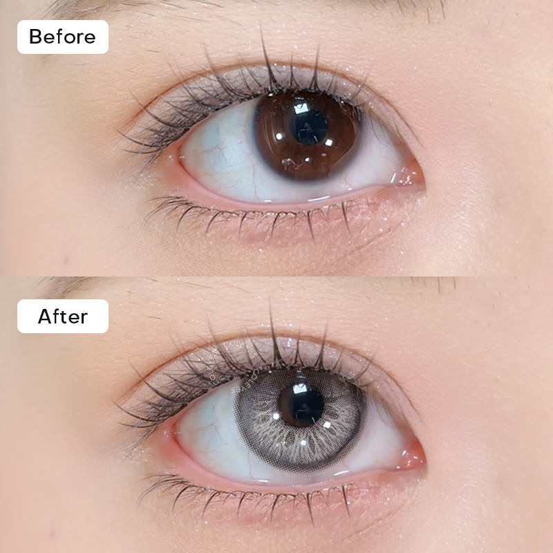 Coleyes Crush Grey 6-Month Axis Lock Colored Contacts - image 2