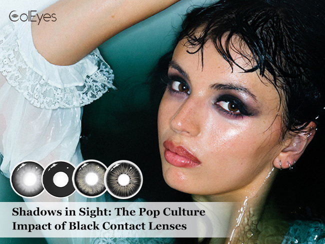 Shadows in Sight: The Pop Culture Impact of Black Contact Lenses