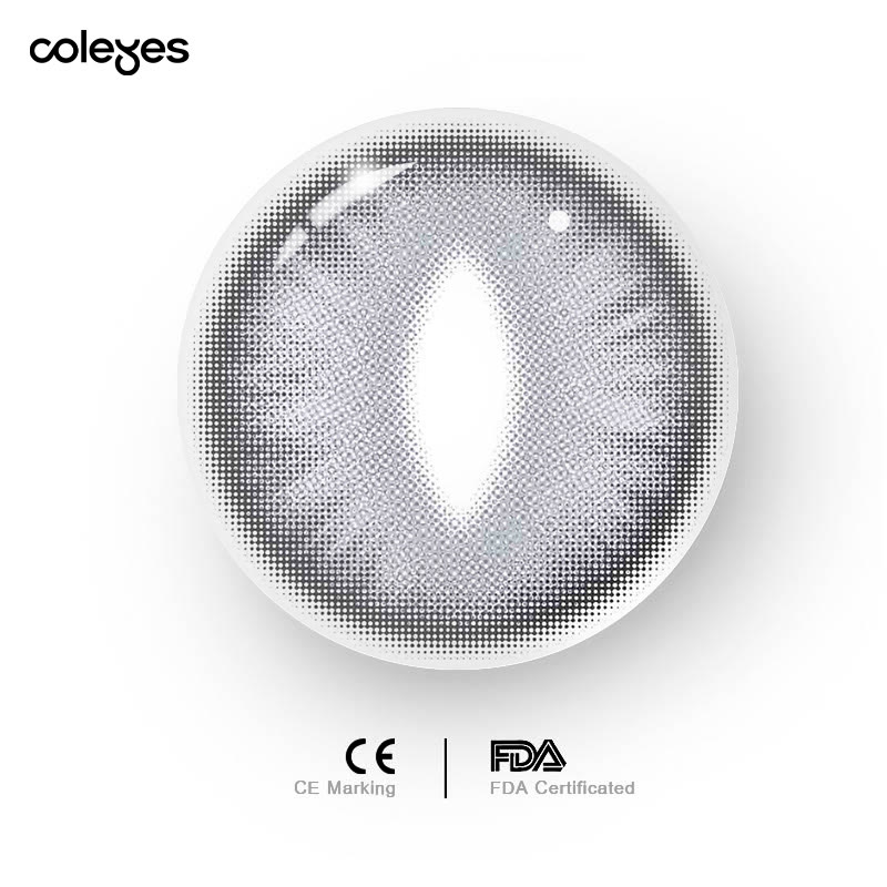 Coleyes Dragon Soul Grey 1-Day Cosplay Colored Contacts - image 9