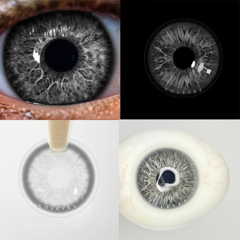 Coleyes K-Eyes Grey Yearly Colored Contacts - image 6