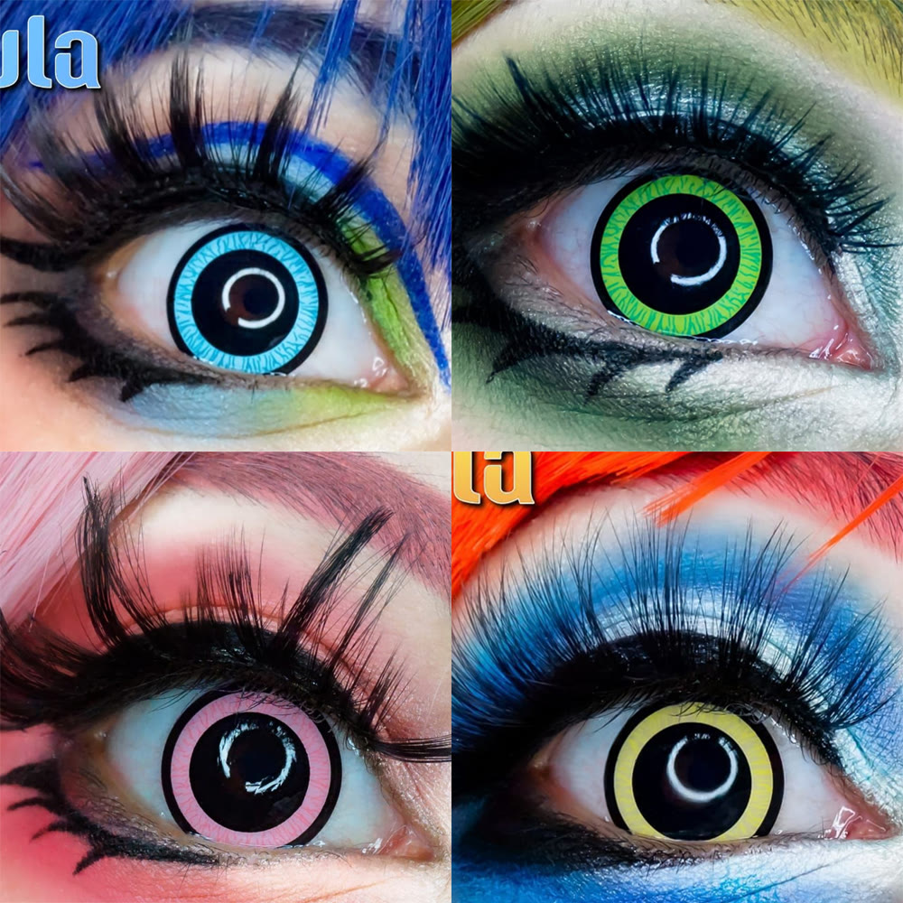 Coleyes Nebula Yellow Yearly Cosplay Colored Contacts - image 4