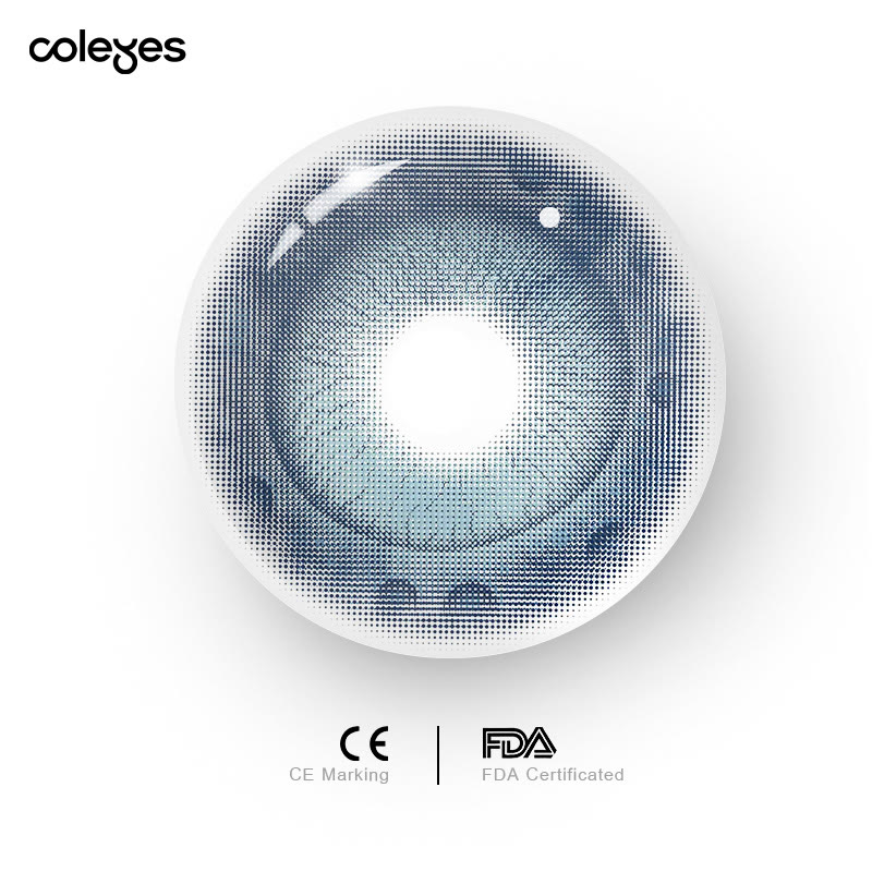 Coleyes  Abyss Blue 1-Day Cosplay Colored Contacts - image 4